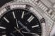 15400 Audemars Piguet Royal Oak 41mm Silver Iced Out Black Dial Copy Watch Swiss 3120 (4)_th.jpg